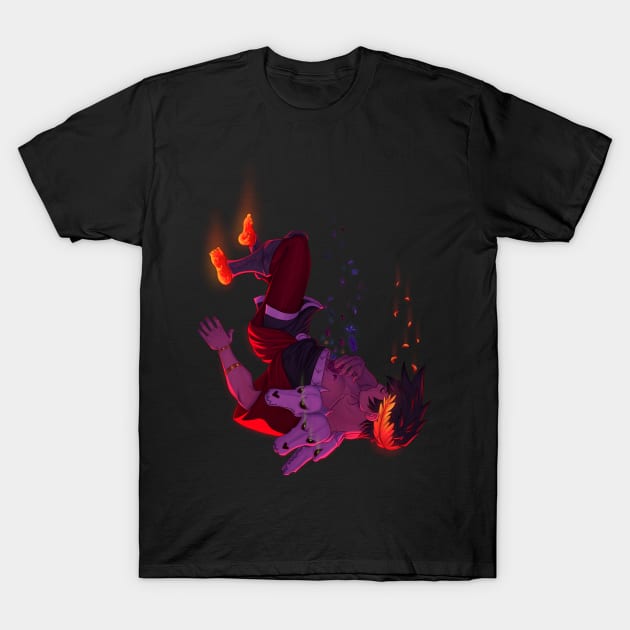 Zagreus Perishing T-Shirt by ColonelBaconBits